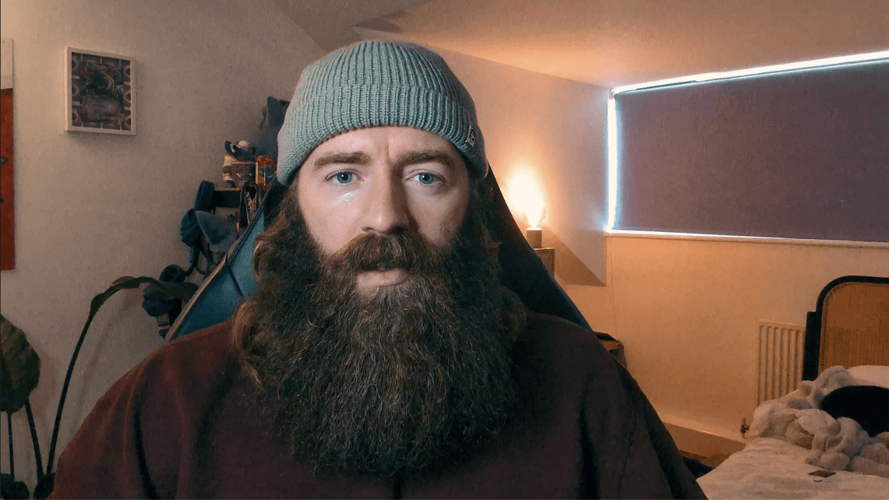 Full face beard